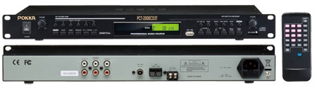 PCT-2000CD3TII CD3＋USB插槽＋SD＋AM/FM收音機