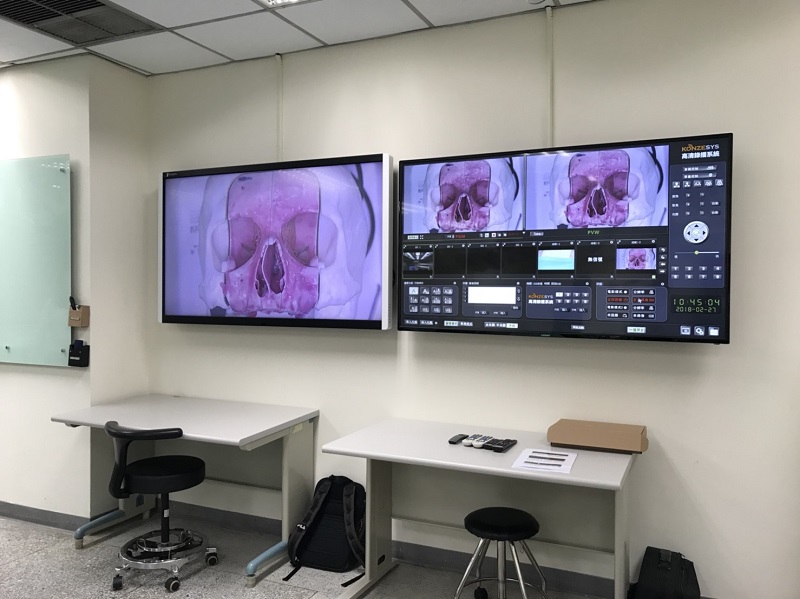 臨床手術技能發展暨創新教室3D投影暨遠端視訊教學系統