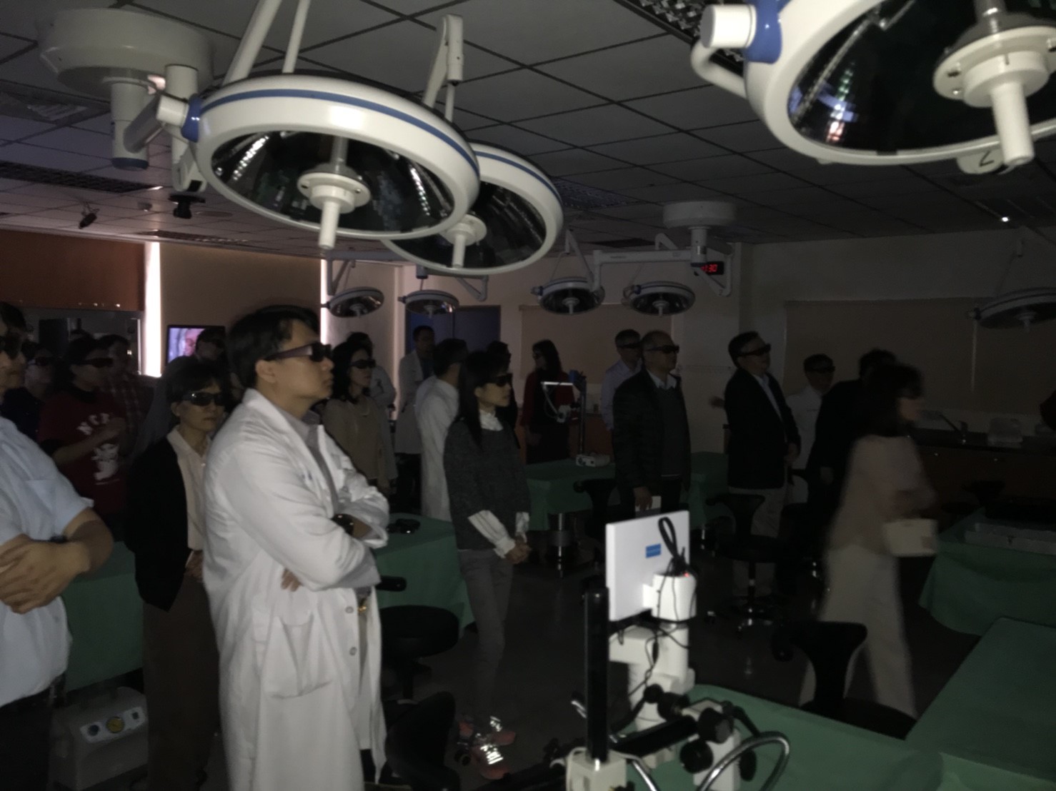 臨床手術技能發展暨創新教室3D投影暨遠端視訊教學系統
