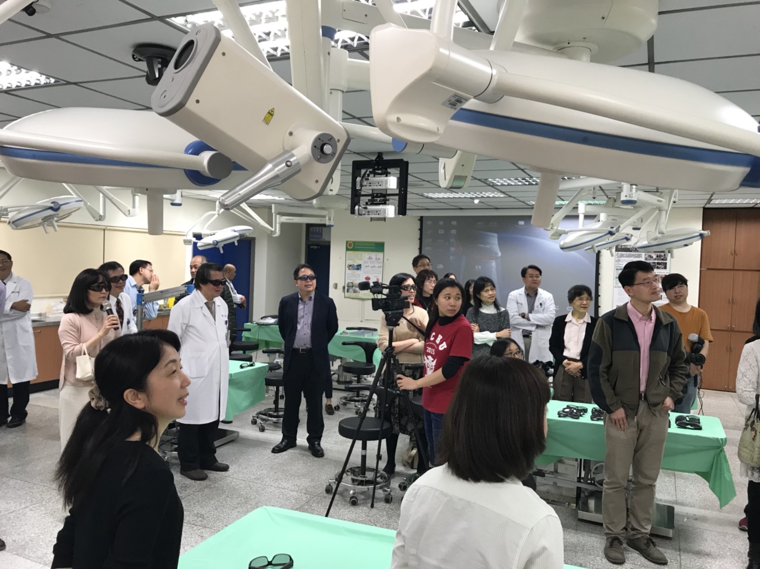 臨床手術技能發展暨創新教室3D投影暨遠端視訊教學系統
