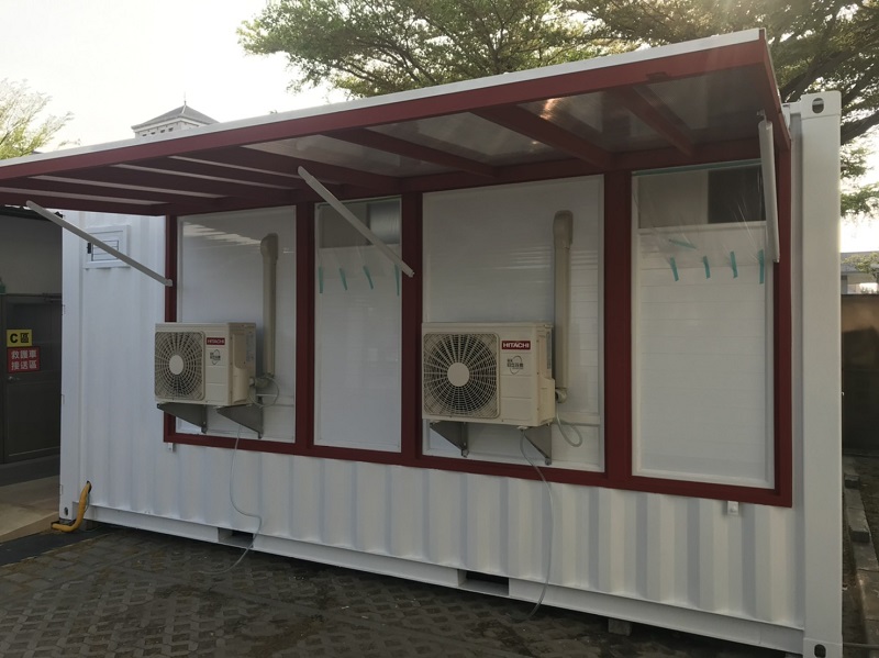 防疫/檢疫貨櫃屋組建
