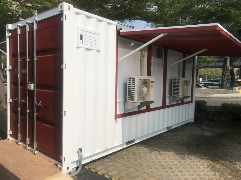防疫/檢疫貨櫃屋組建